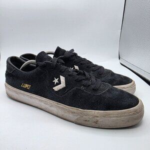 Converse Louie Lopez Pro Ox Mens Size 12 Black White Skateboarding Shoes Casual